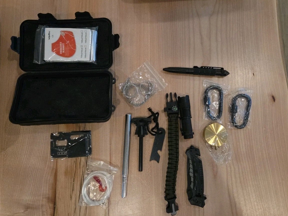 Survival Kit 12 in 1 Good to have in Case Of An Emergency See Pictures