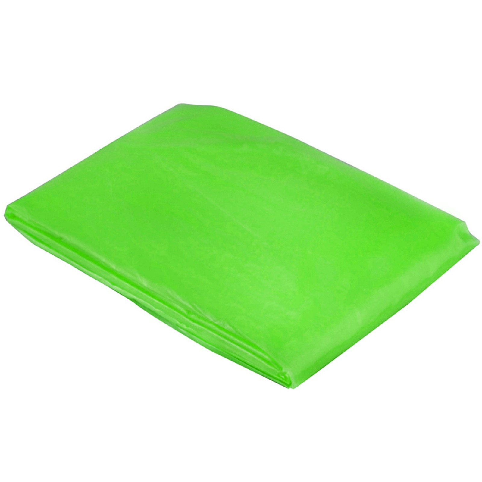ASR Outdoor Emergency Poncho Green Polyethylene Rain Gear Camping One Size