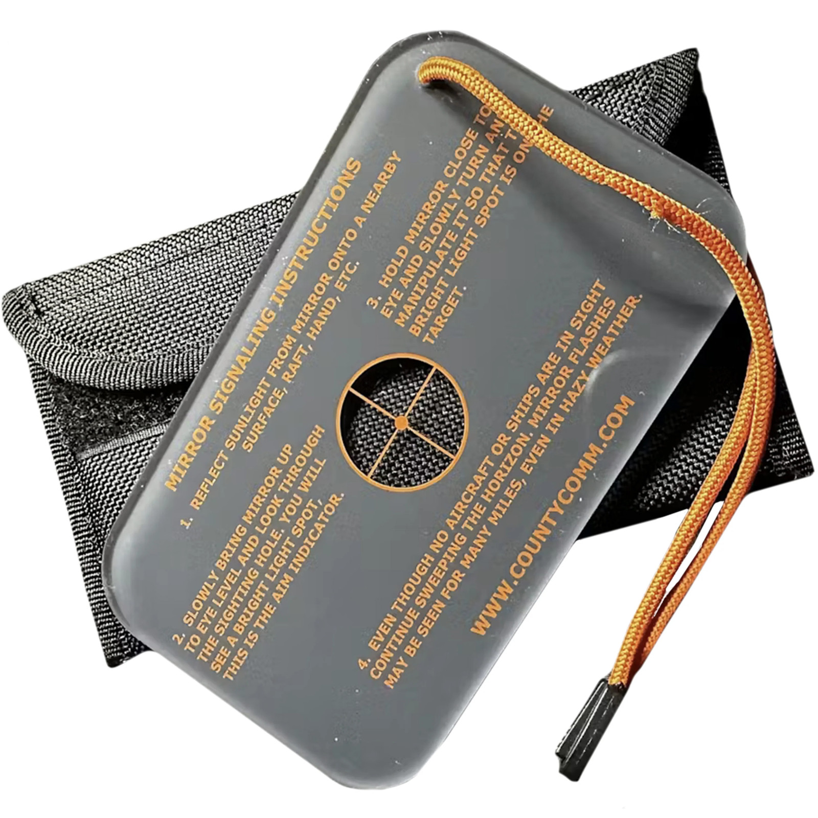 Signal Mirror Rev 3 Maratac Emergency Survival Signaling Mirror Rescue Tool