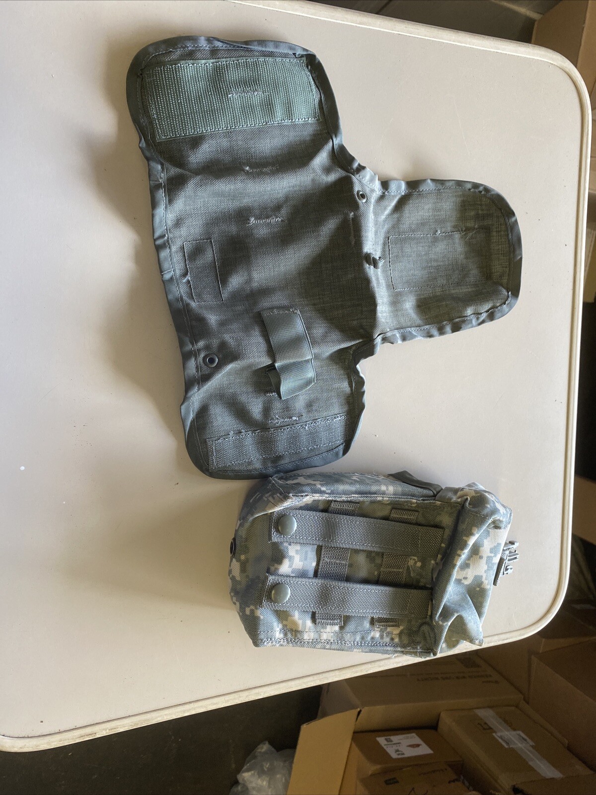 US Military MOLLE II IFAK Pouch w/ INSERT – ACU IMPROVED First Aid Kit