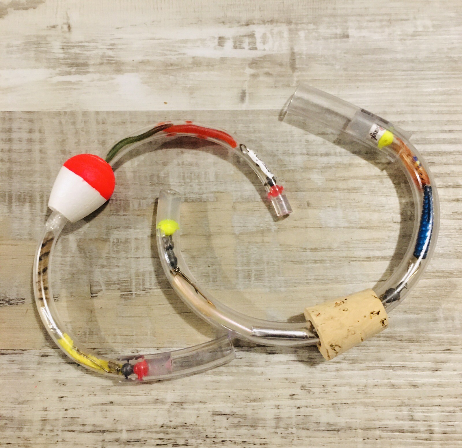 AnglrBangle Wearable Fishing Kit Bracelets “Tiddler” and “Lunker” Patent Pending