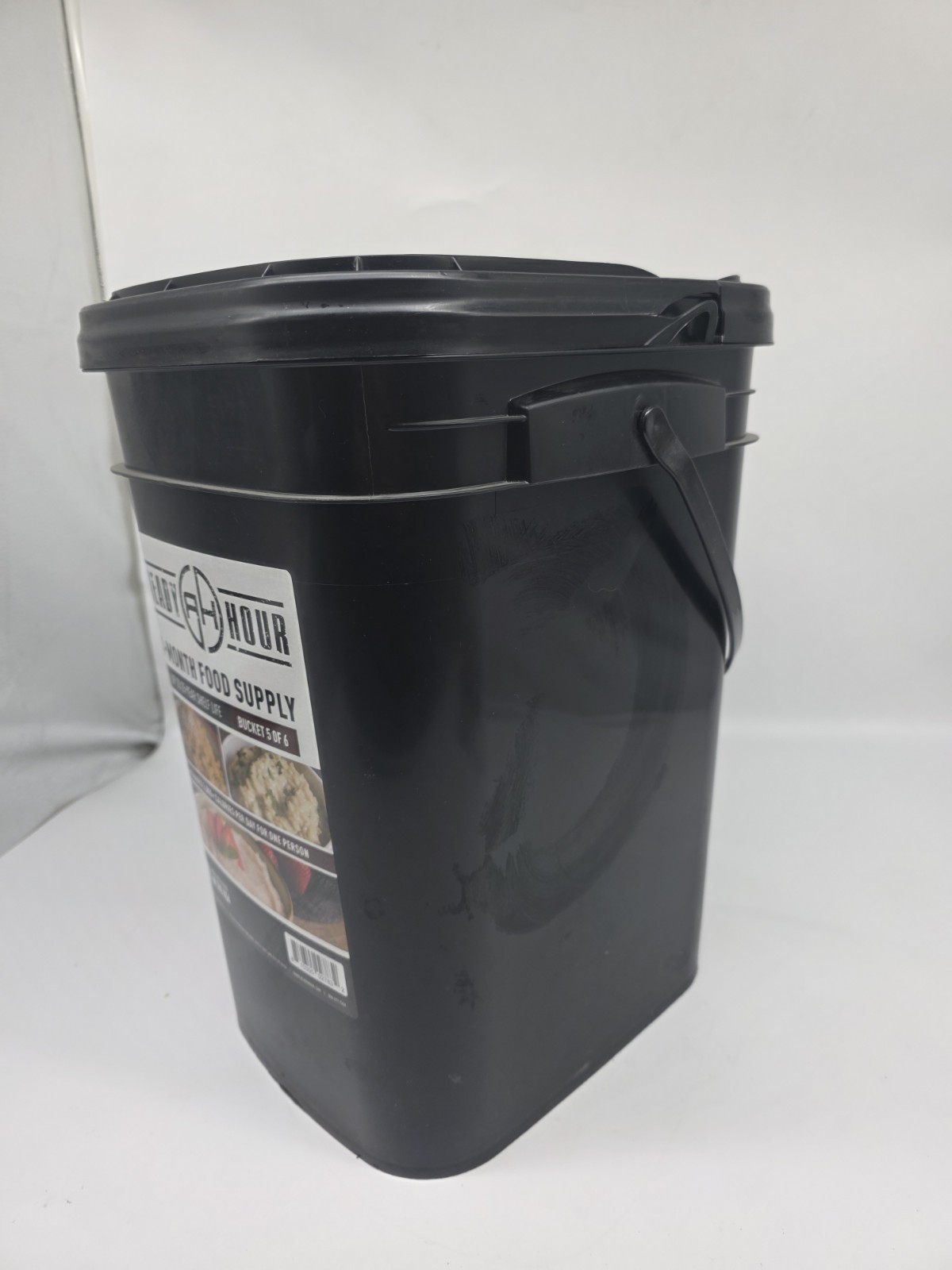 NEW! • READY HOUR 3 MONTH FOOD SUPPLY 25 year shelf life SURVIVAL KIT • BUCKET 5