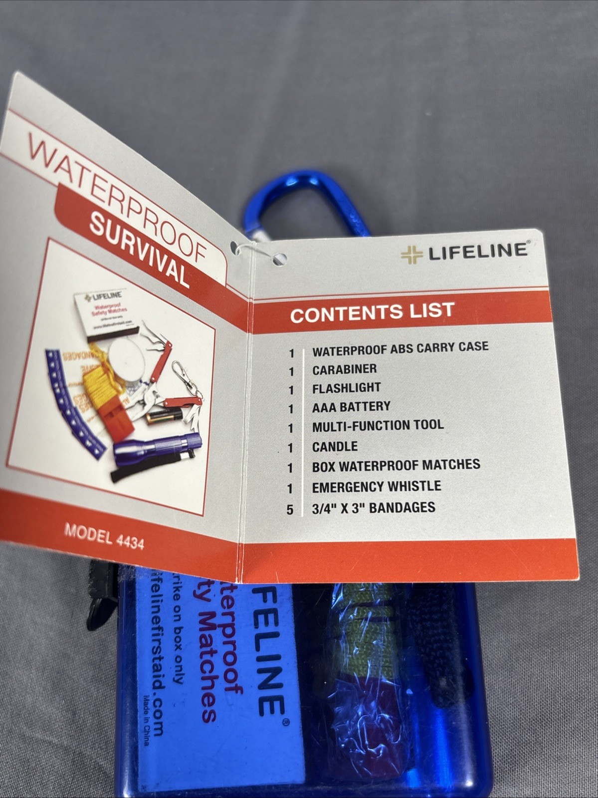 Lifeline Weather Resistant Survival Kit