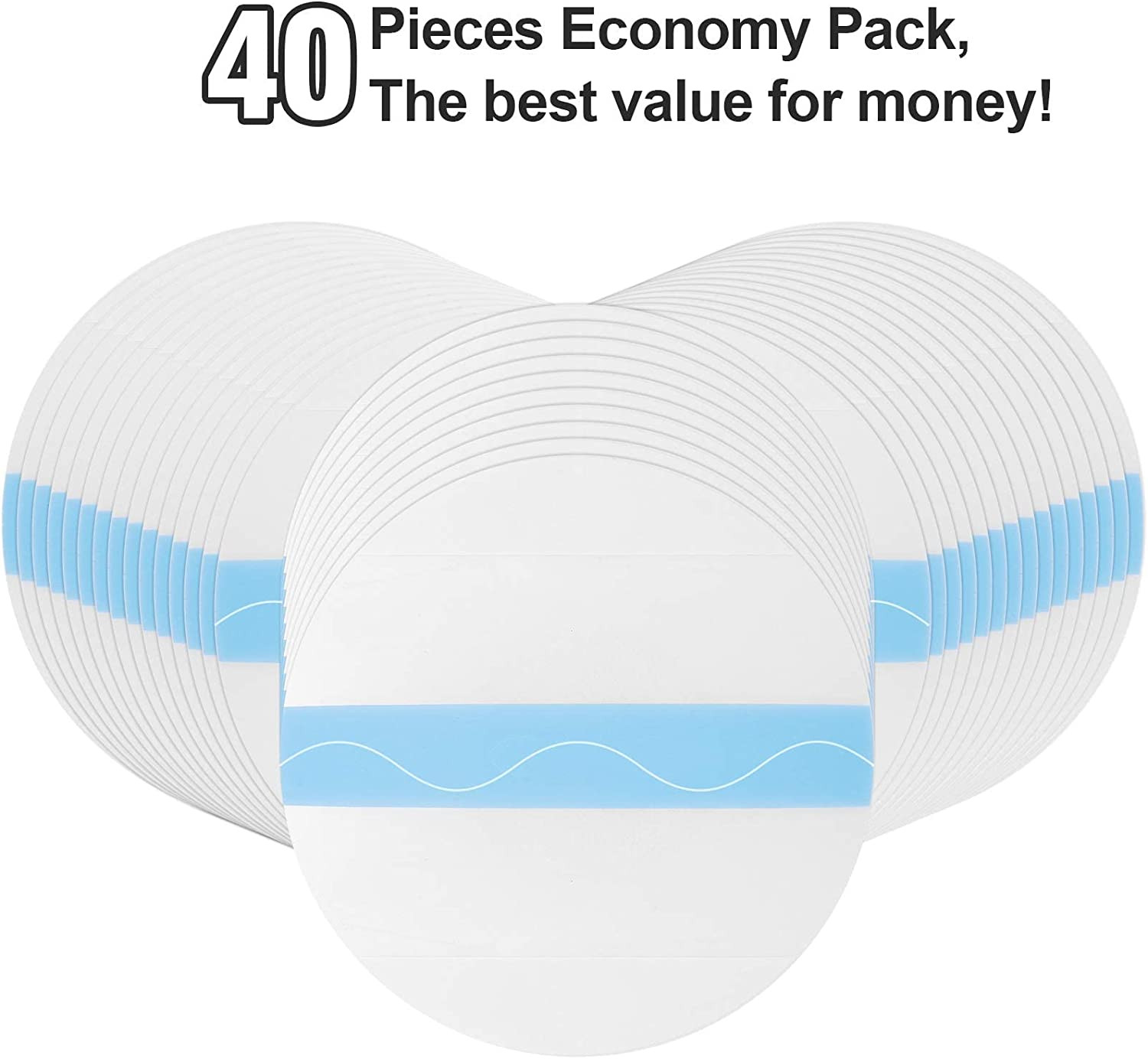 40Pack Libre Sensor Covers,Waterproof & Breatheable Patches for Libre 1/2/3 plus