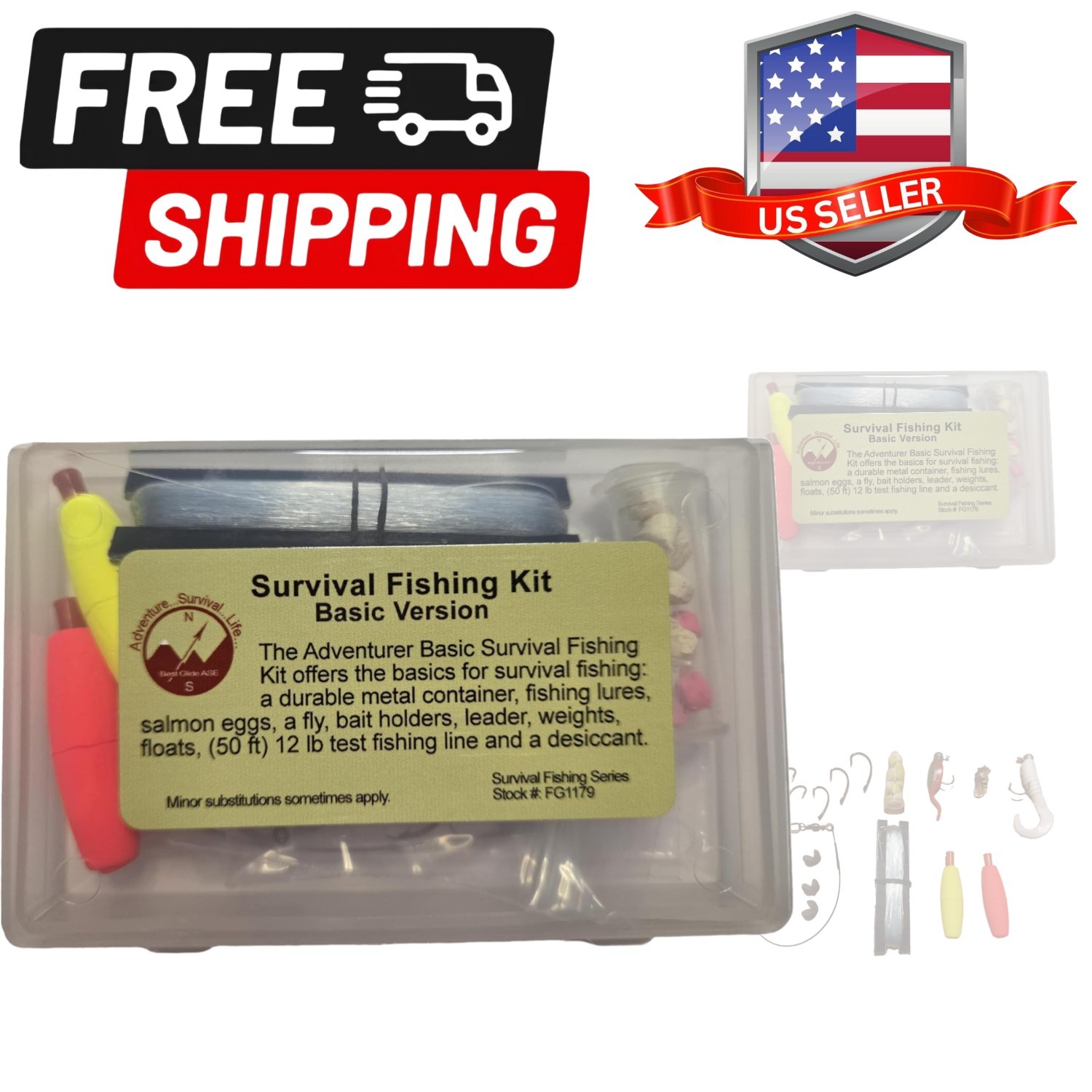 Survival Fishing Kit Basic Version