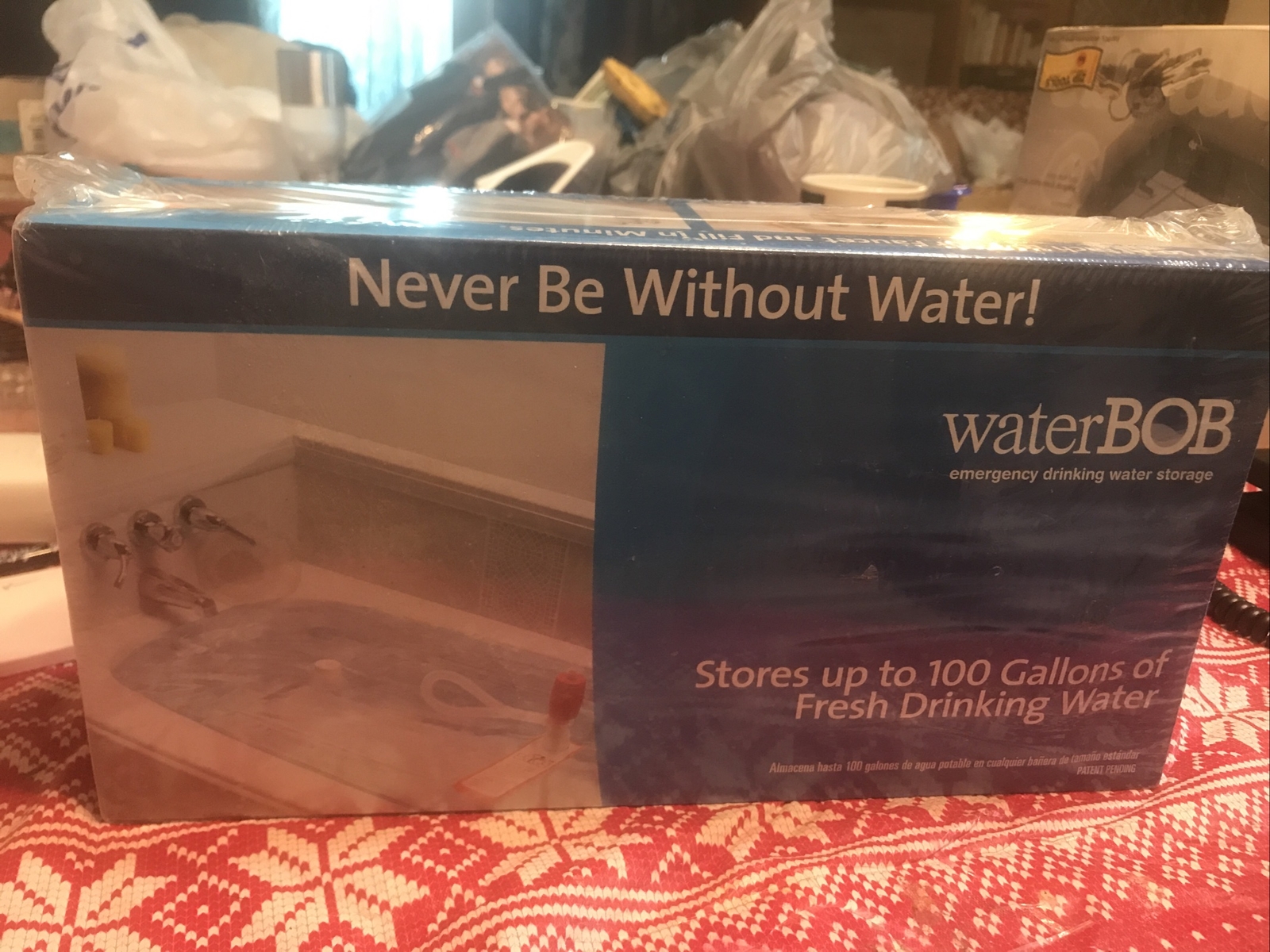 Water BOB Survival Emergency Drinking Fresh Water Storage 100-Gallons Kit a1