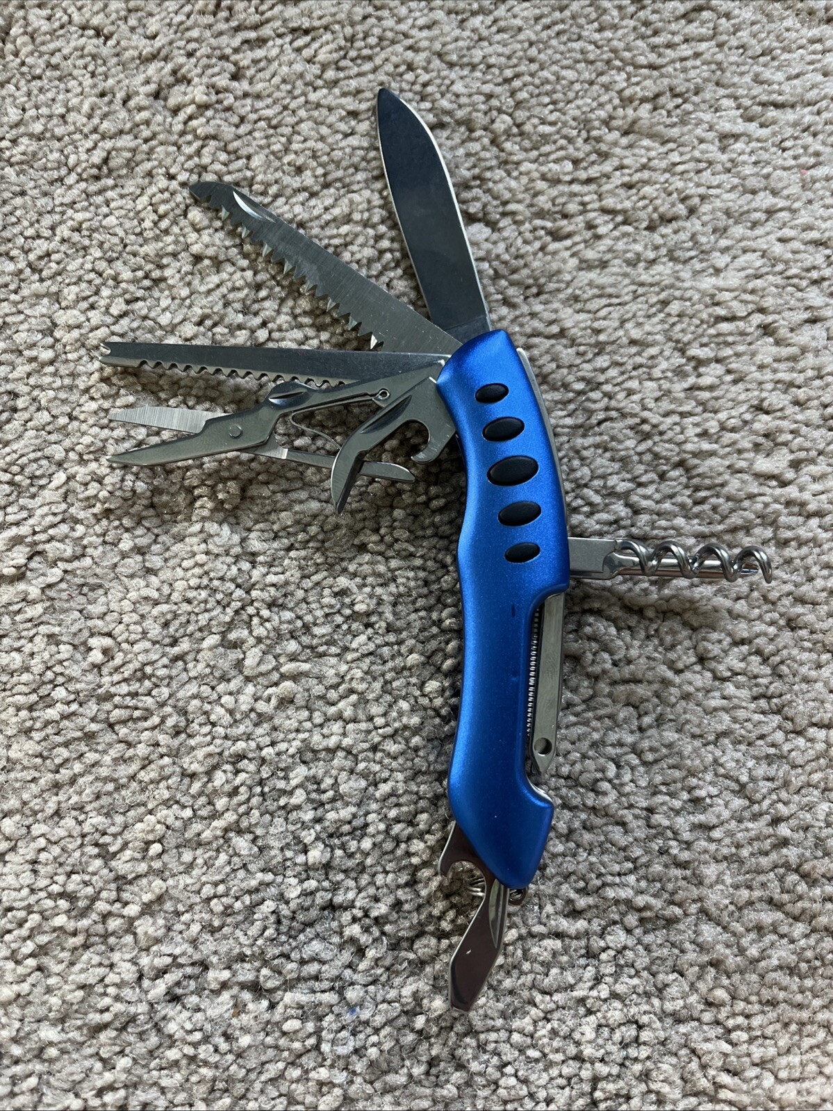 NEW Eachway All-In-1 Mini Survival Equipment Tool Kit BLACK BLUE