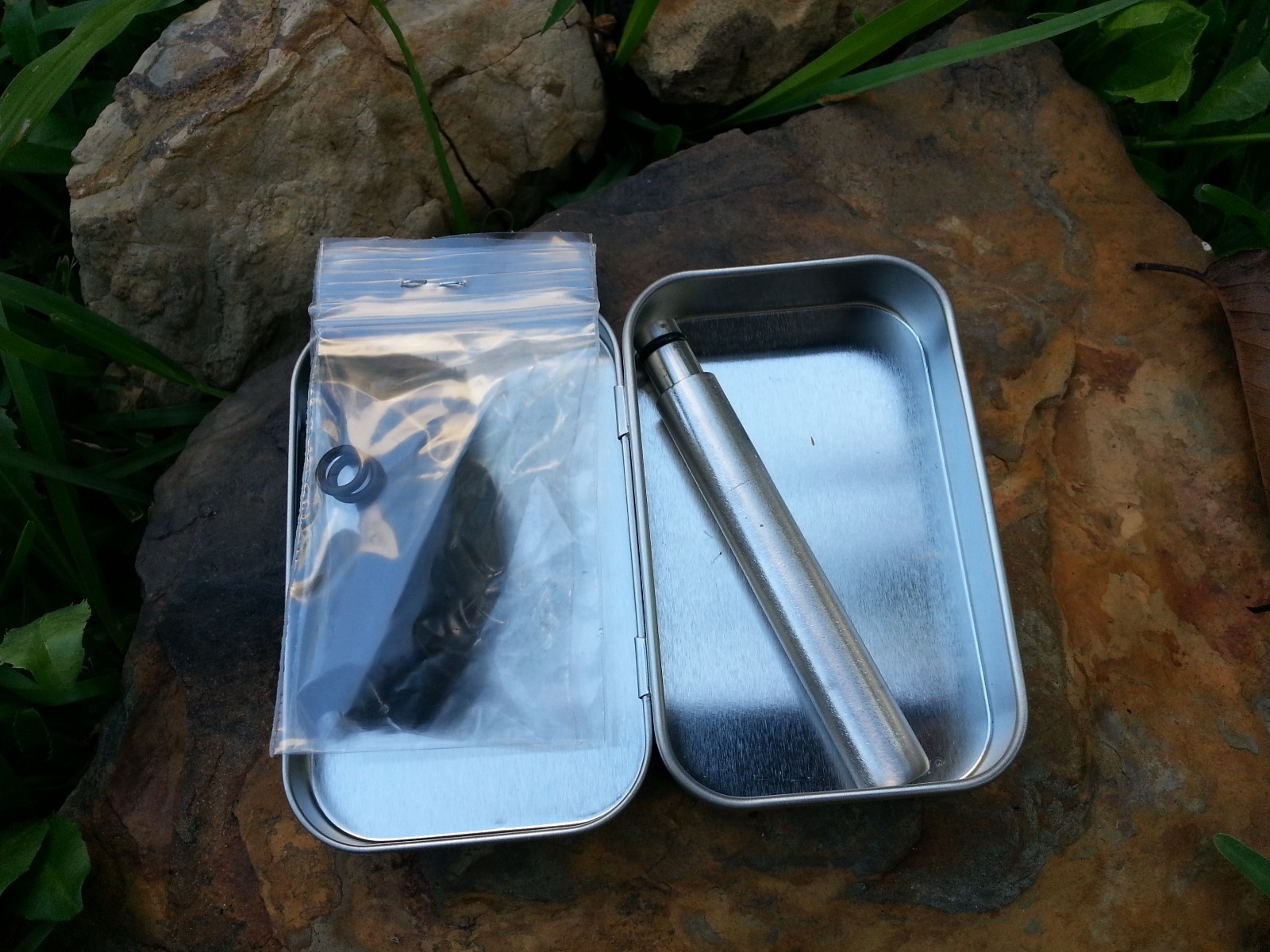 Altoid Tin Fire Piston Kit Camping Hunting Survival Prepper Scouts Ships FREE*