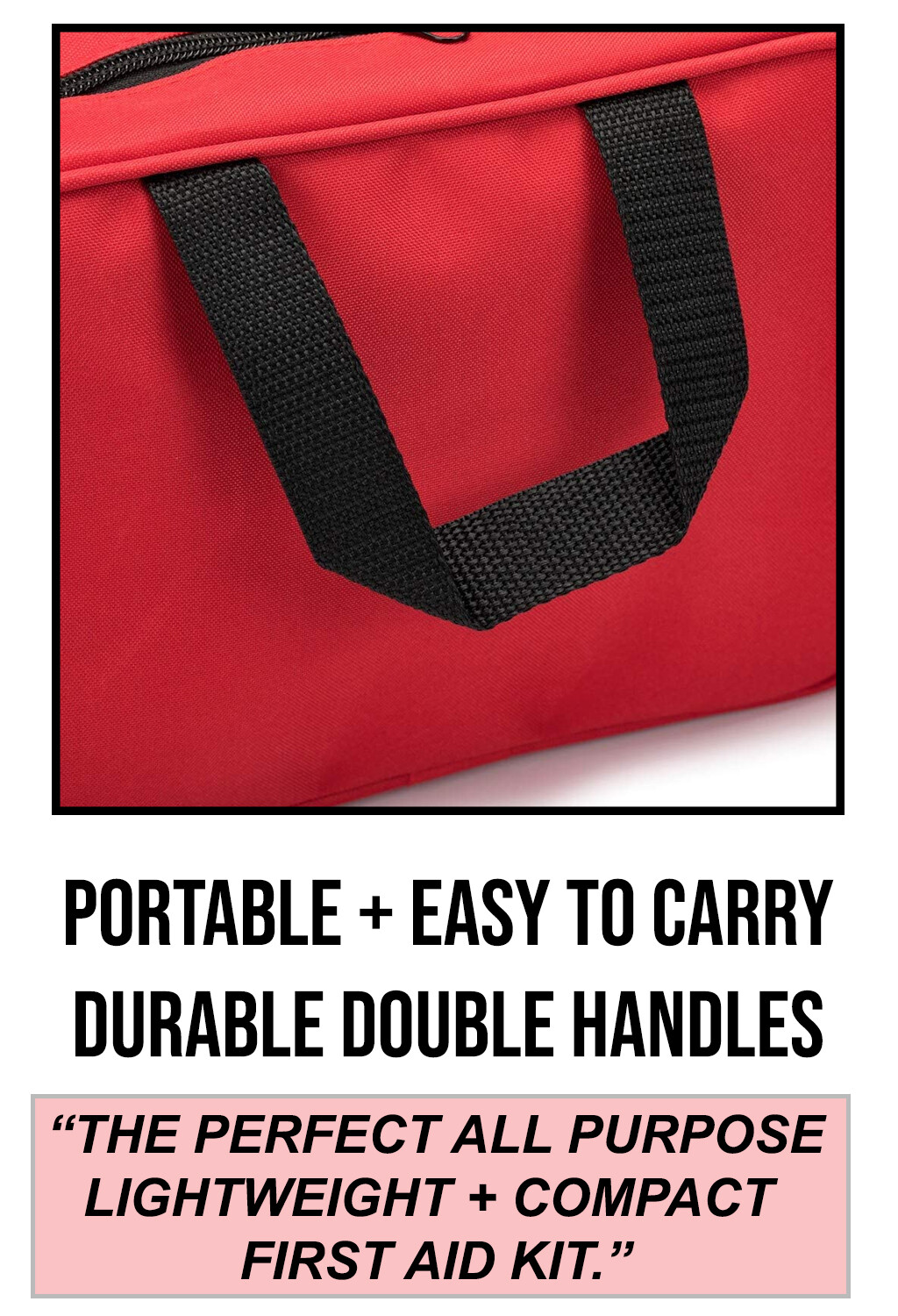 234 Piece First Aid Kit for Emergencies, Home, Office, Outdoors, Fully Stocked