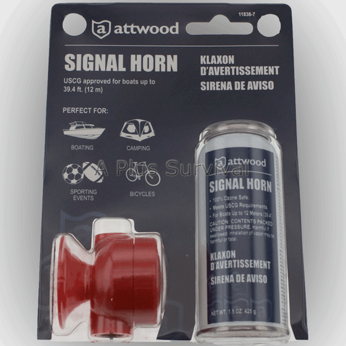 Sound Air Horn – 112db Siren – Great for Survival Kits