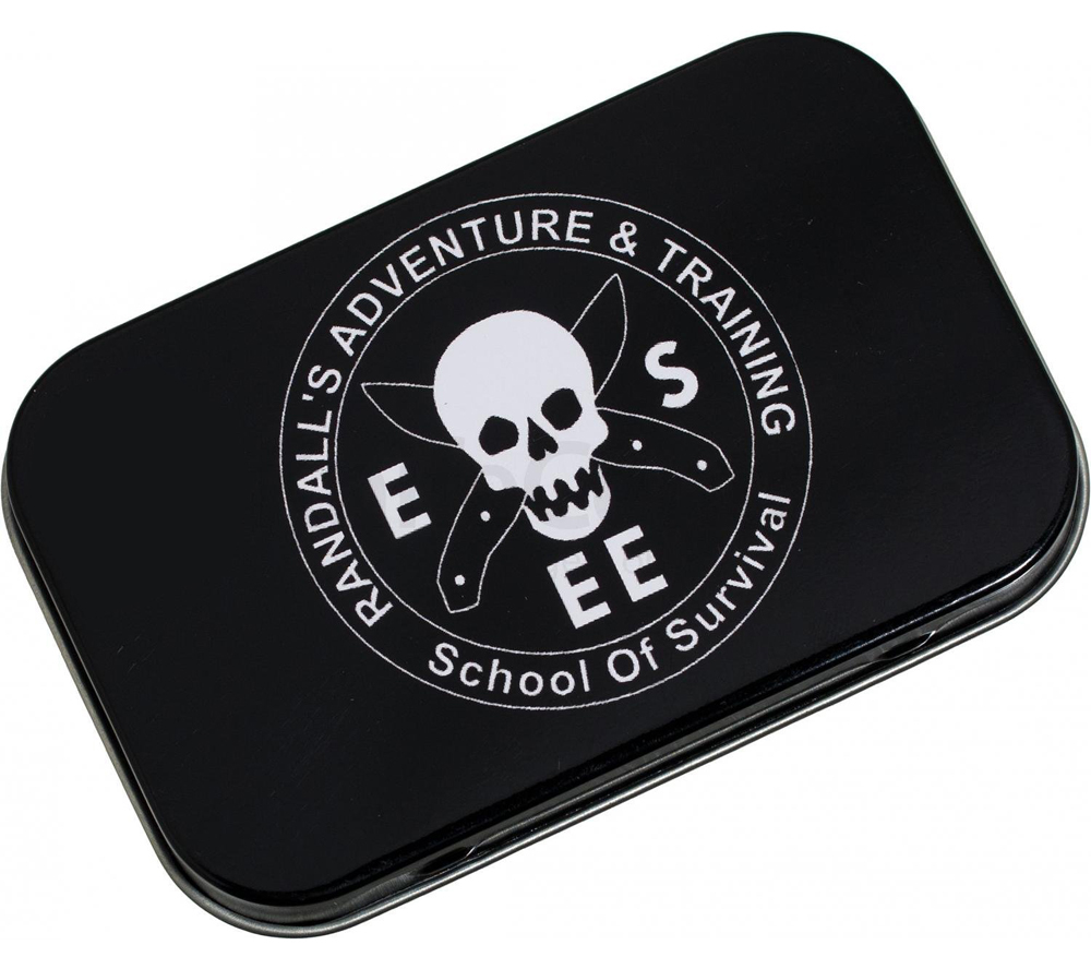 Mini Survival Kit in Tin Esee Knives Sere Tools in Pocket-sized Container
