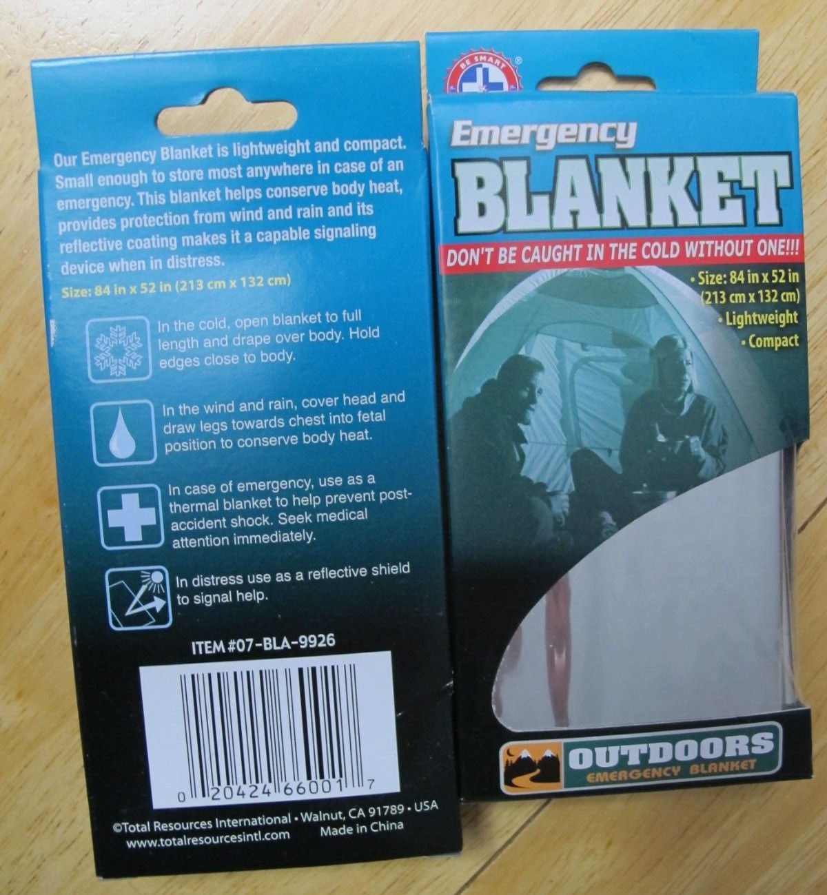 12 PACK 82 x 54 Emergency Mylar Blanket Camping Hiking Reflective FREE SHIPPING