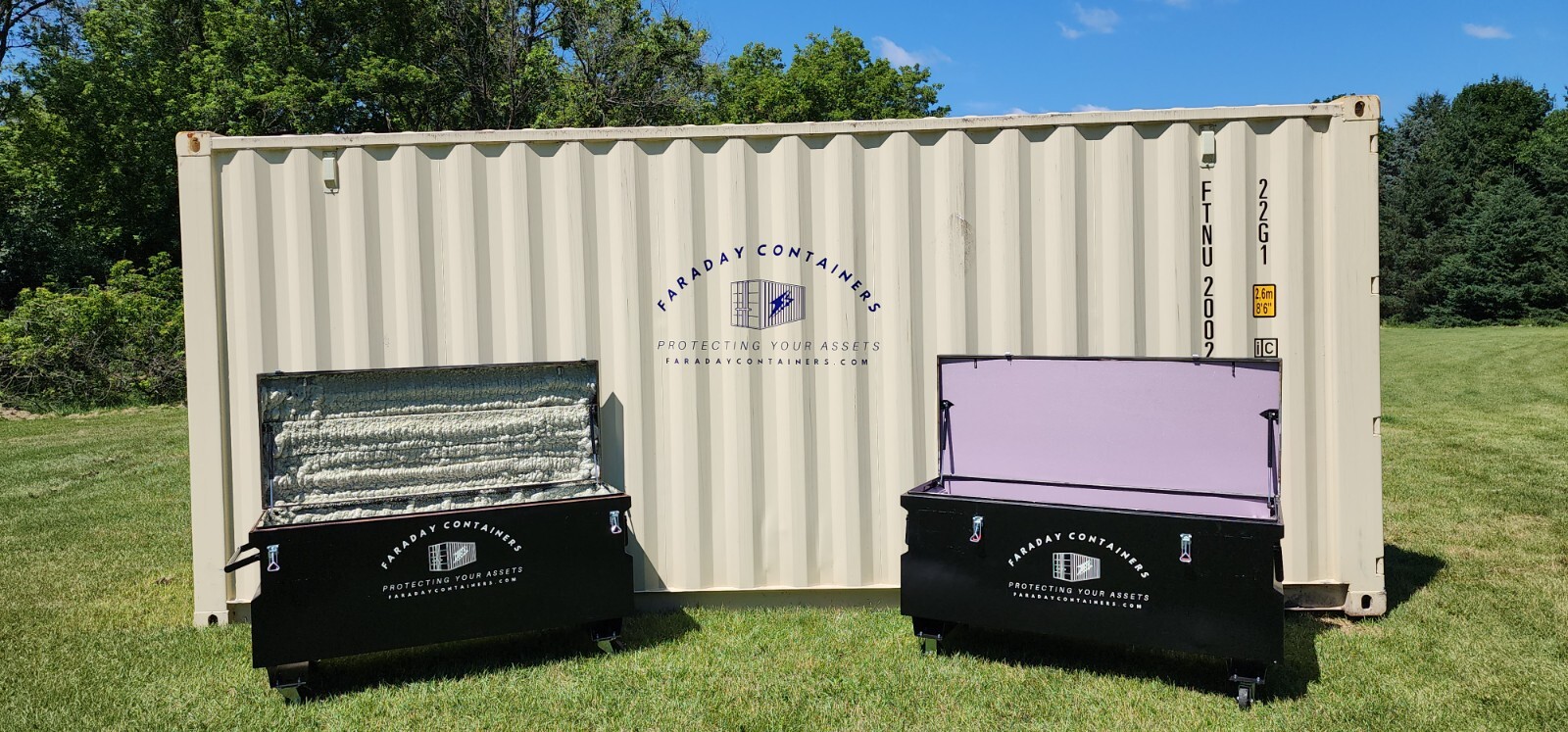 Faraday Cage Jobsite Box EMP Protection for Tools Electronics Solar Generator