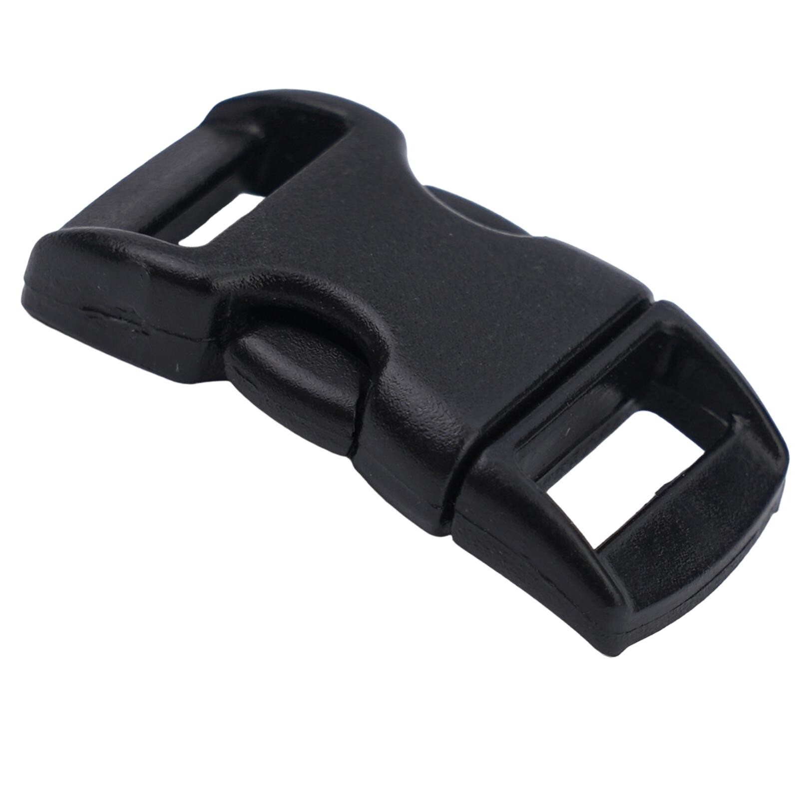 Plastic Buckle Plastic Buckle Practical Umbrella Rope Black Buckle-Paracord