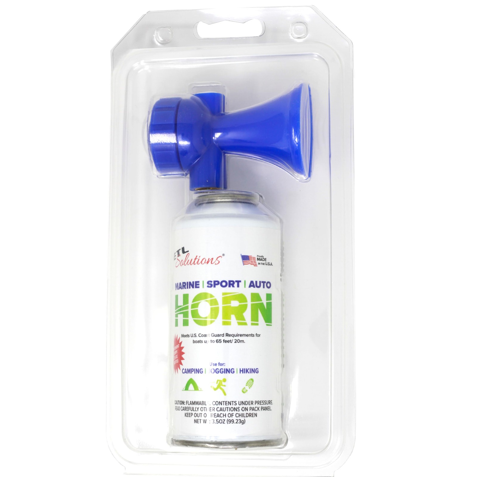 3.5oz Air Horn, Very Loud! Ideal for Marine and Boating, Hiking, Camping, Spo…