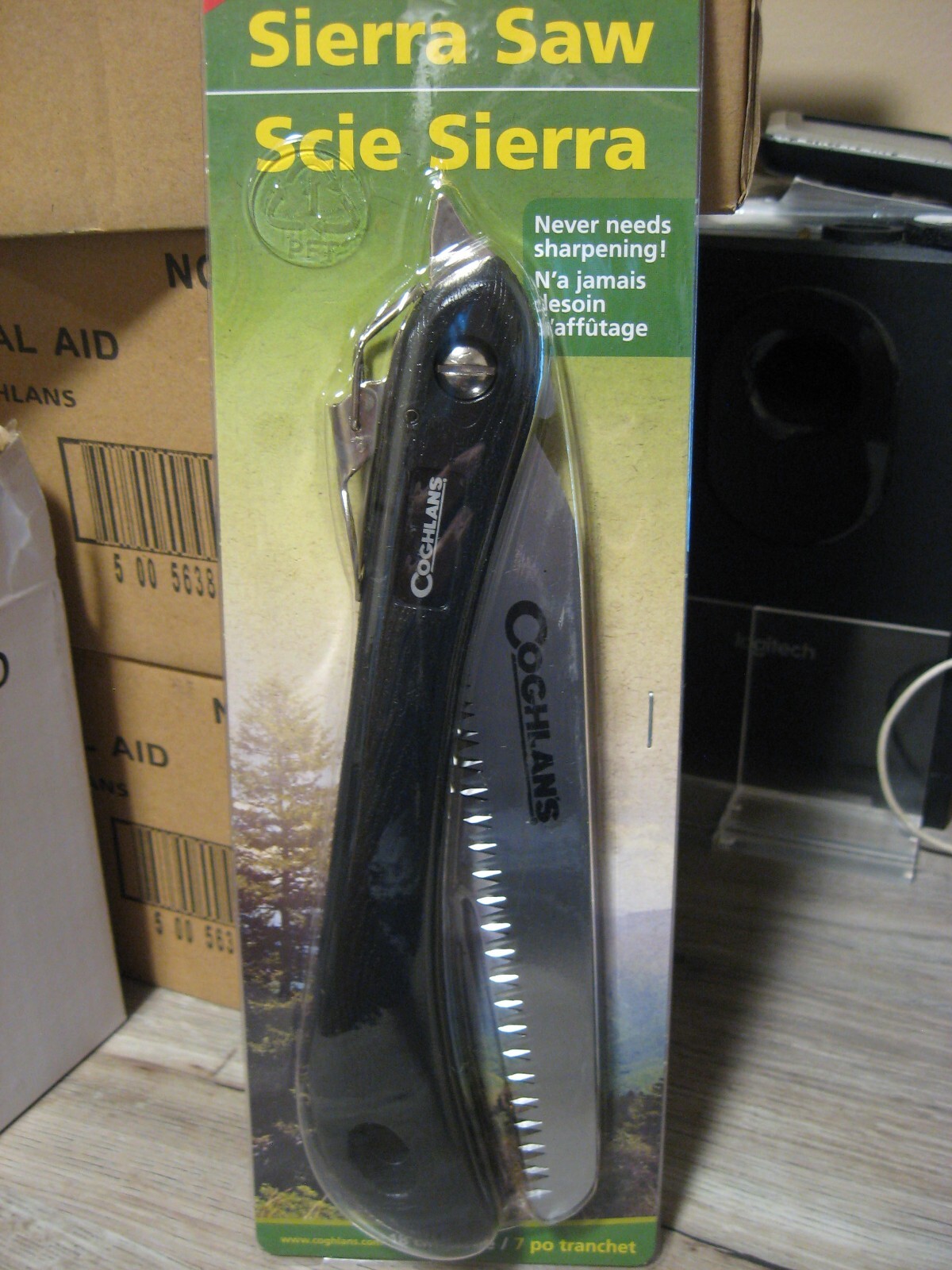 Coghlan’s Sierra Saw – Lightweight – 9″ Folding Blade – Never Needs Sharpening