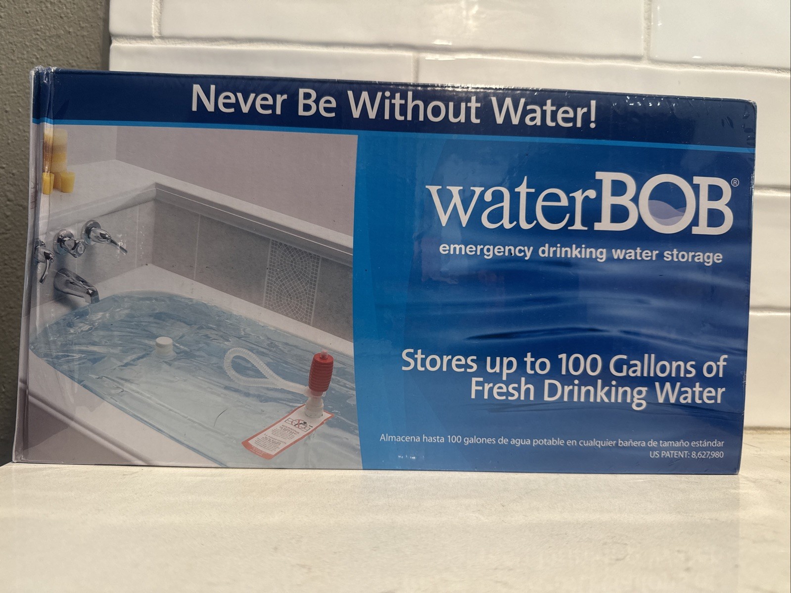 Water BOB Survival Emergency Drinking Water Storage 100 Gallons Fresh Water Kit
