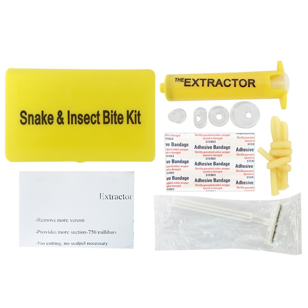 US Venom Extractor & Suction Pump Kit for Snake Bite, & Bee, Wasp Outdoor Insect