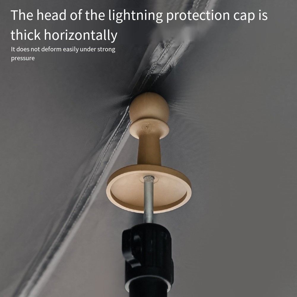 Lightweight For Tent Pole Protector Set for Enhanced Safety in Camping