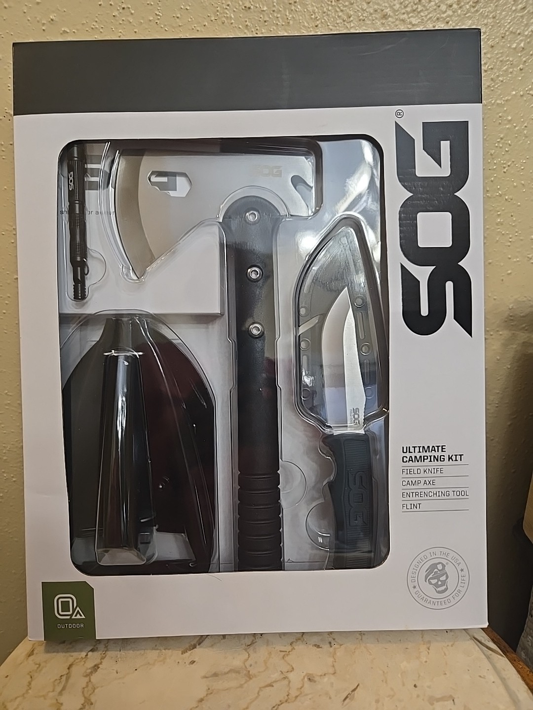 SOG Ultimate Camping Kit. New In Box.