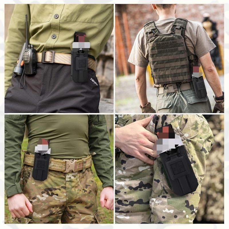 MOLLE tourniquet storage box for IFAK trauma first aid tools