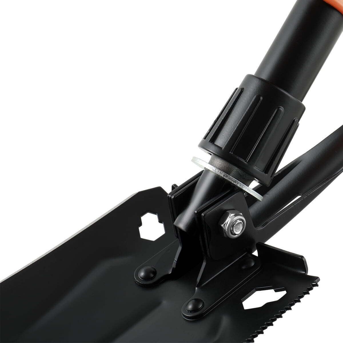 30-in-1 Survival Kit Portable Folding Shovel Multifunctional Camping Tool w/Case