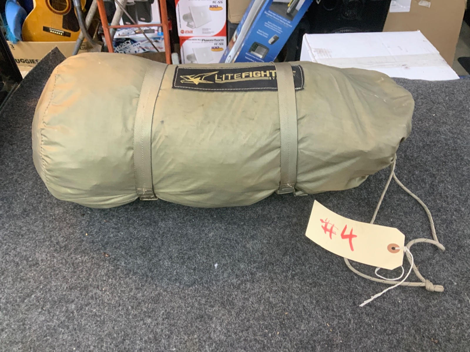 LITEFIGHTER 1 man Tent coyote tan 499 combat shelter system USGI