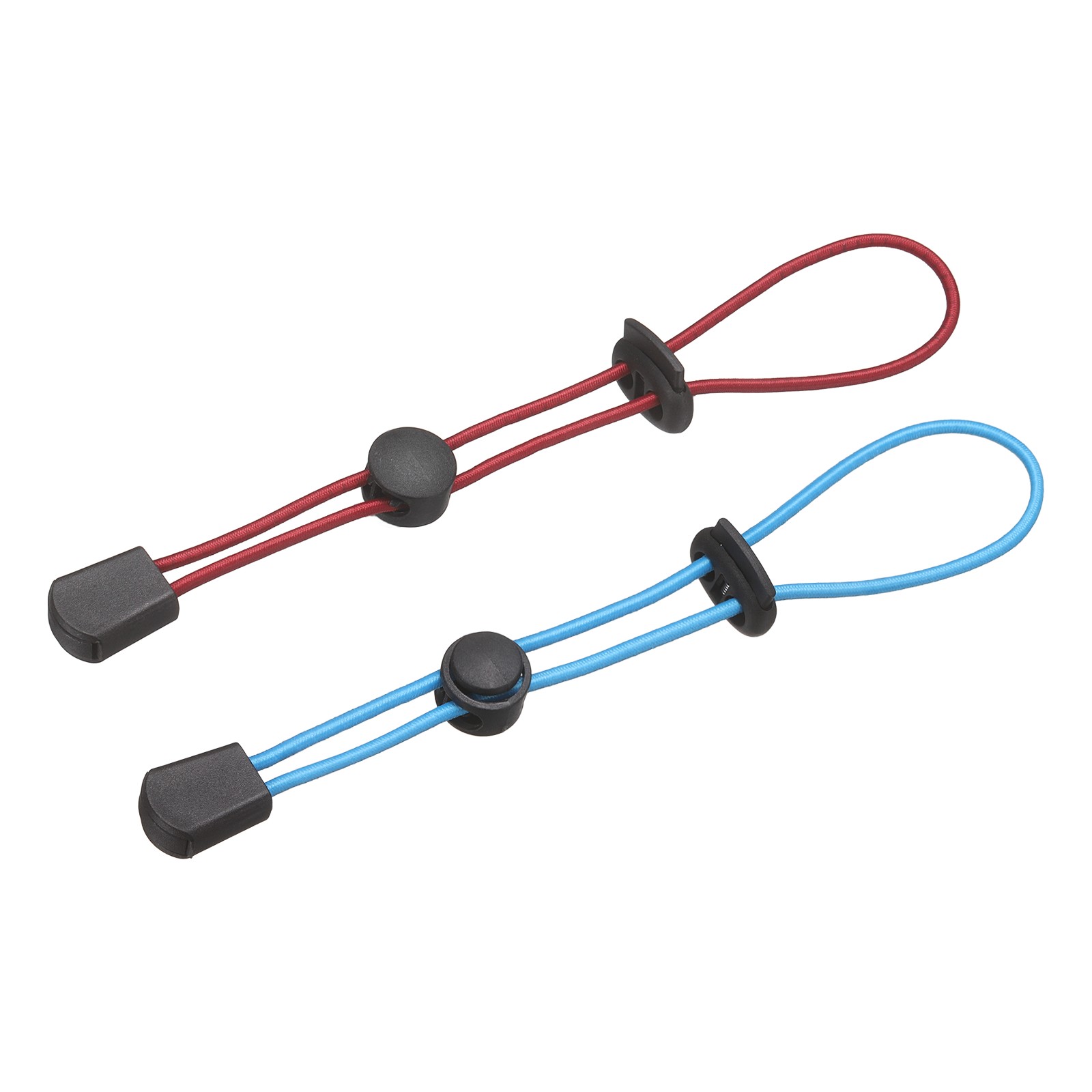 Climbing Stick Holder, Backpack Hiking Pole Ropes 8 Inch & 2 Pcs & Red/Blue