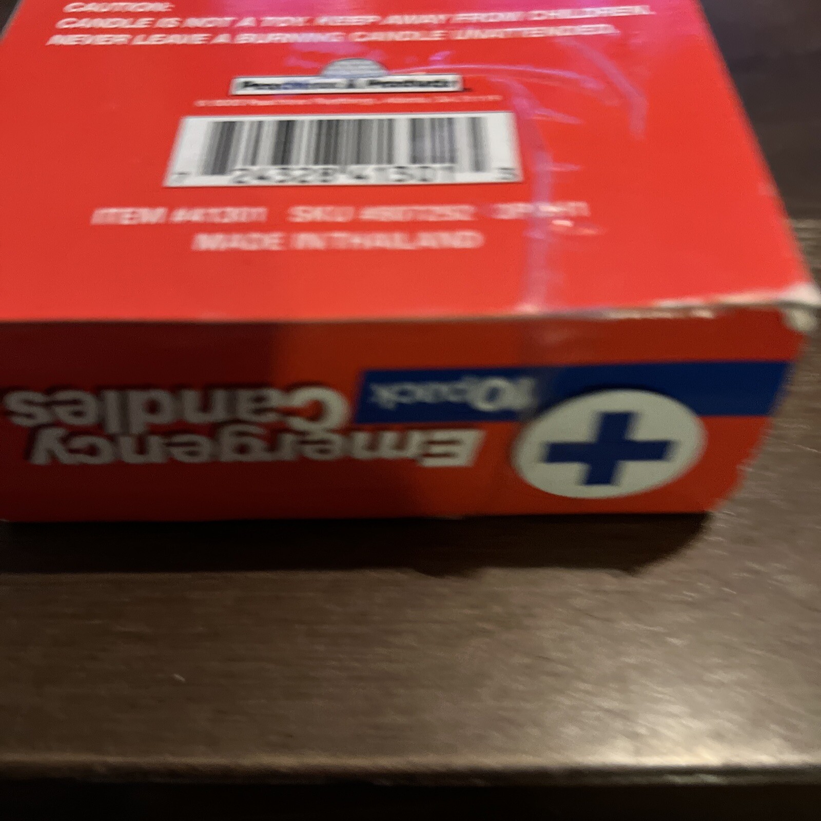 Emergency Candles 10 Pack New Old Stock General Household & Emergency Use White