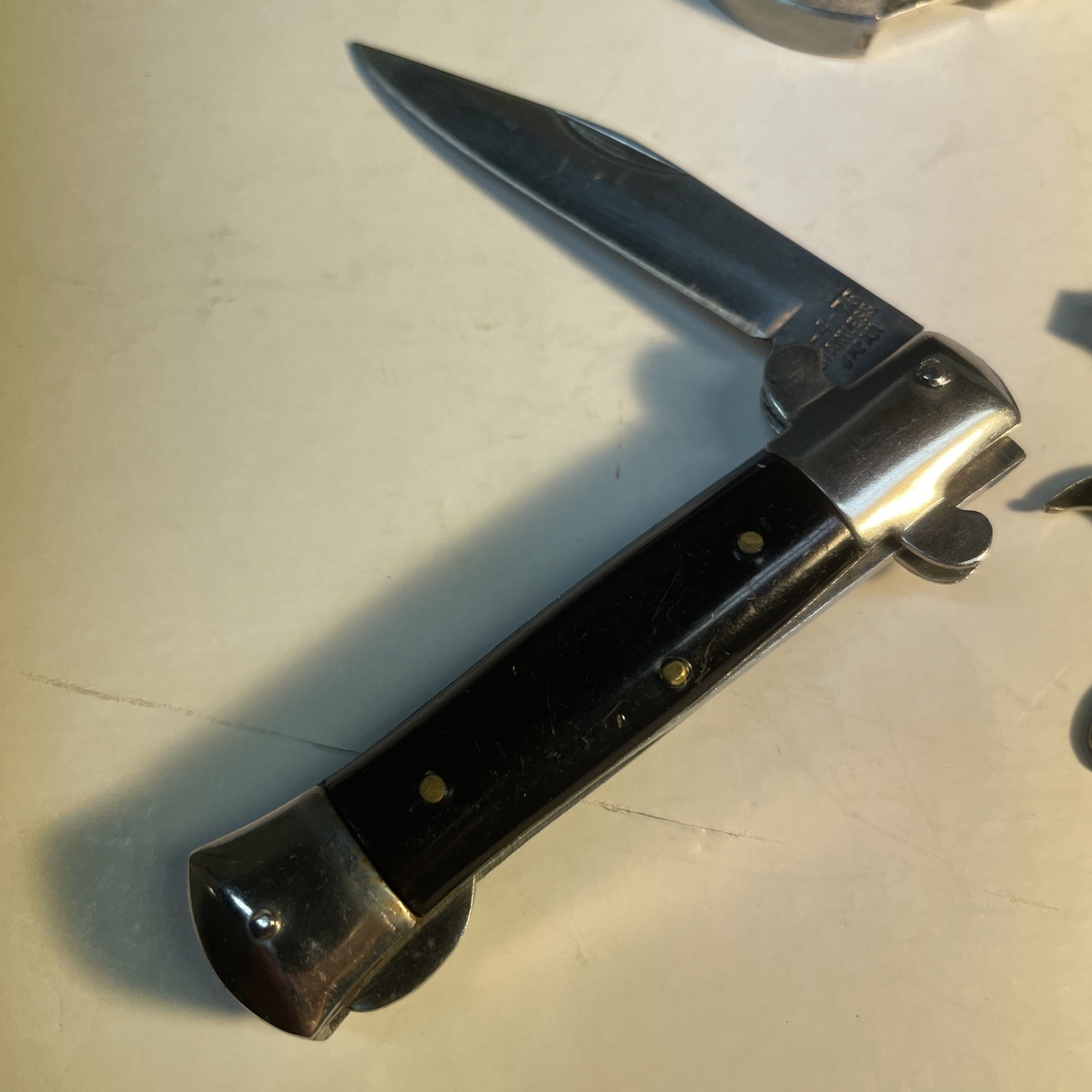 Set Of Three Small Camping/Utility Pocket Knives ; All In VGood Working Order ￼