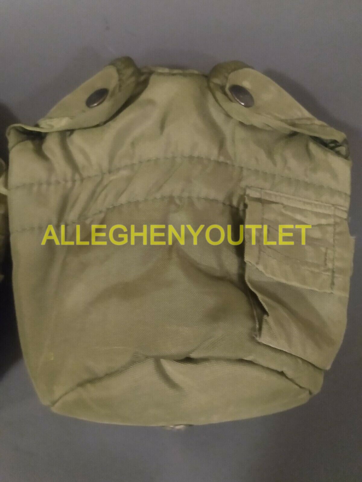 US Military OD ALICE CANTEEN COVER 1QT CARRIER POUCH w ALICE CLIPS GC / VGC