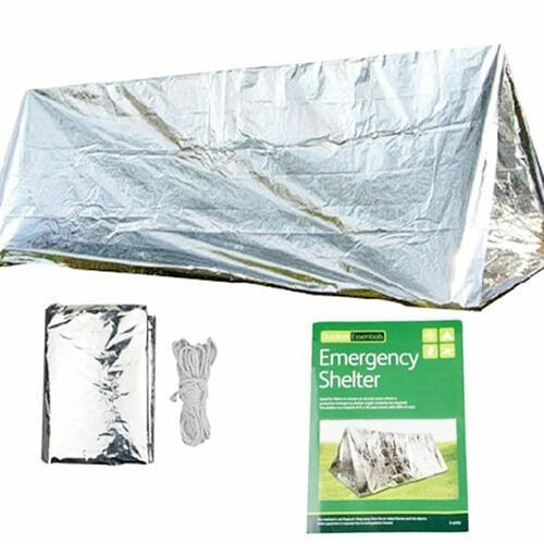 Outdoor Essentials Emergency Shelter Tent 8 ft x5 ft Camping/Hiking Remote Areas
