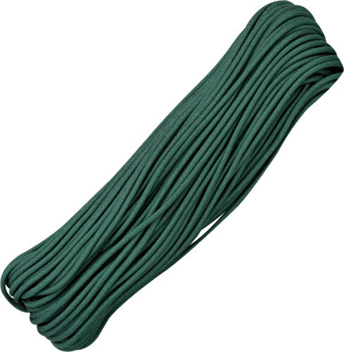 Parachute Cord Hunter Green RG1017H 100 ft length. 7 strand. Rate
