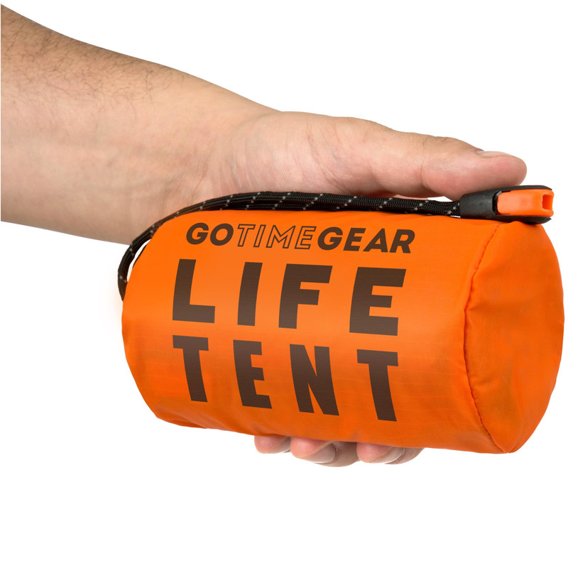 Go Time Gear Mylar Survival Gear Emergency Tent – Heat Reflective Ultralight