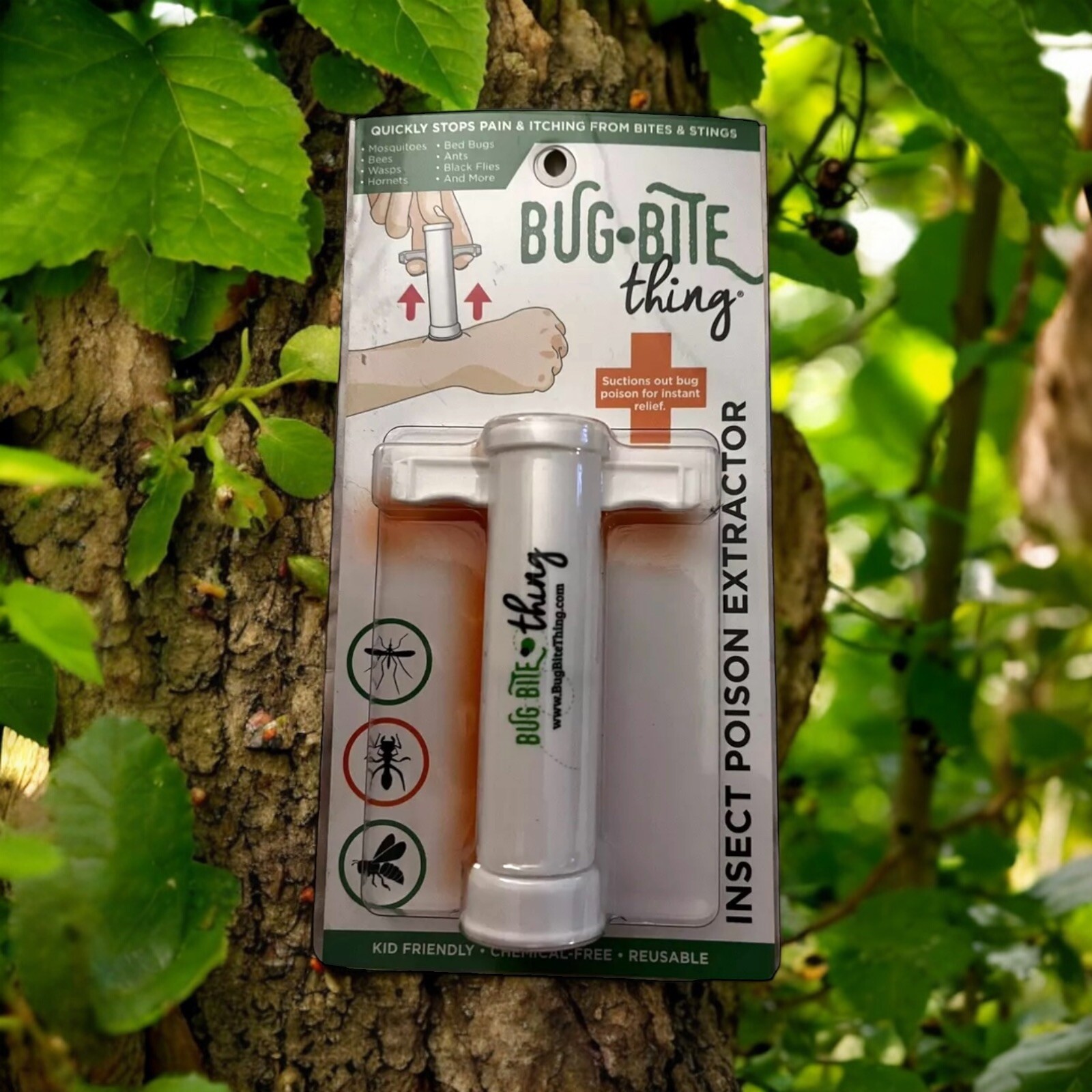 Bug Bite Thing Suction Tool Poison Remover Insect Bites Bee Wasp Sting Relief
