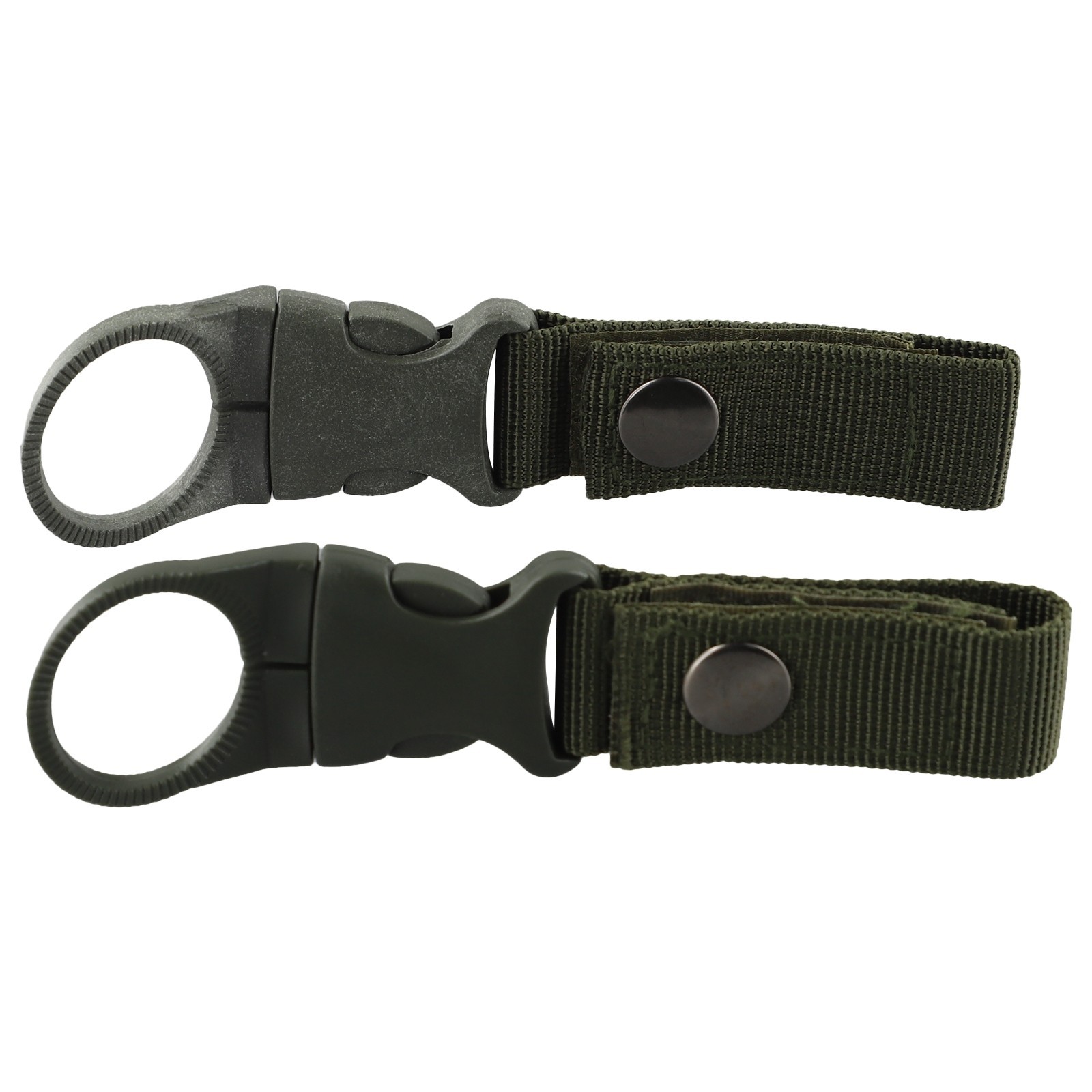 2pc Water Bottle Holder Clips with Nylon Buckle for Climbing and Travel