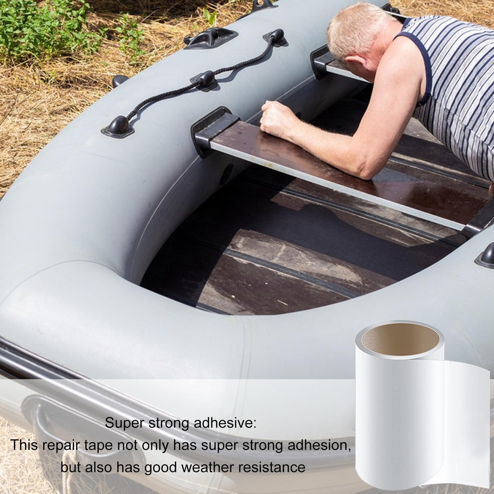 TPU Repair Tape Tent Transparent Waterproof Multi-Use Patch for Pool Tent Repair