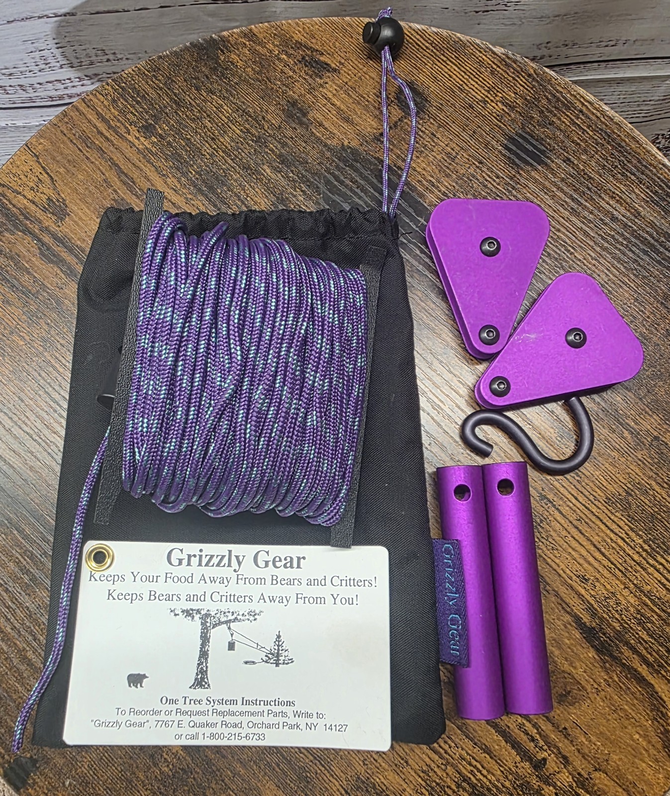 Grizzly Gear Keep Your Food Away From Bears An Critters 2 Tree System