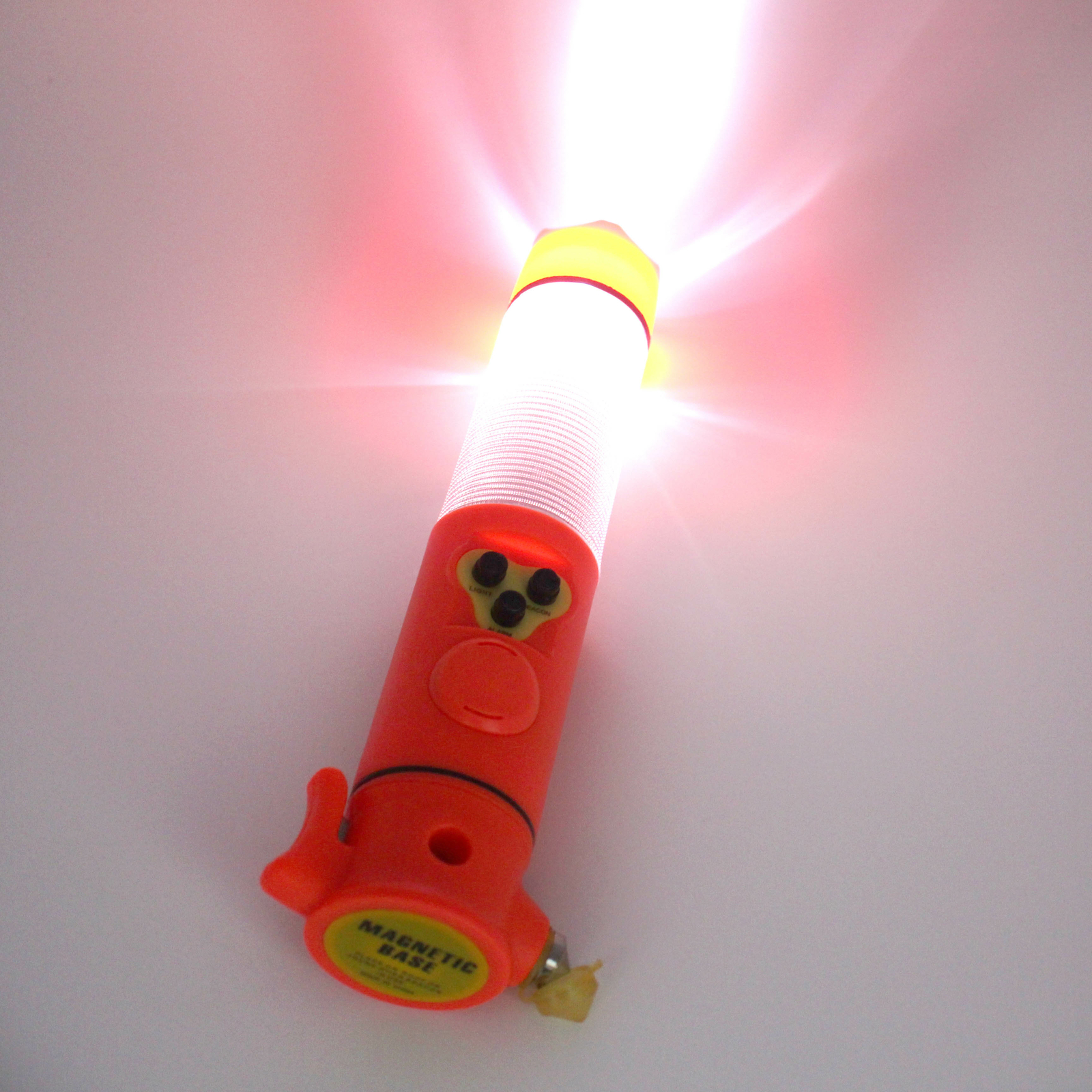 Car Emergency Escape Tool Window Hammer, Seatbelt Cutter, Beacon Flashlight LED