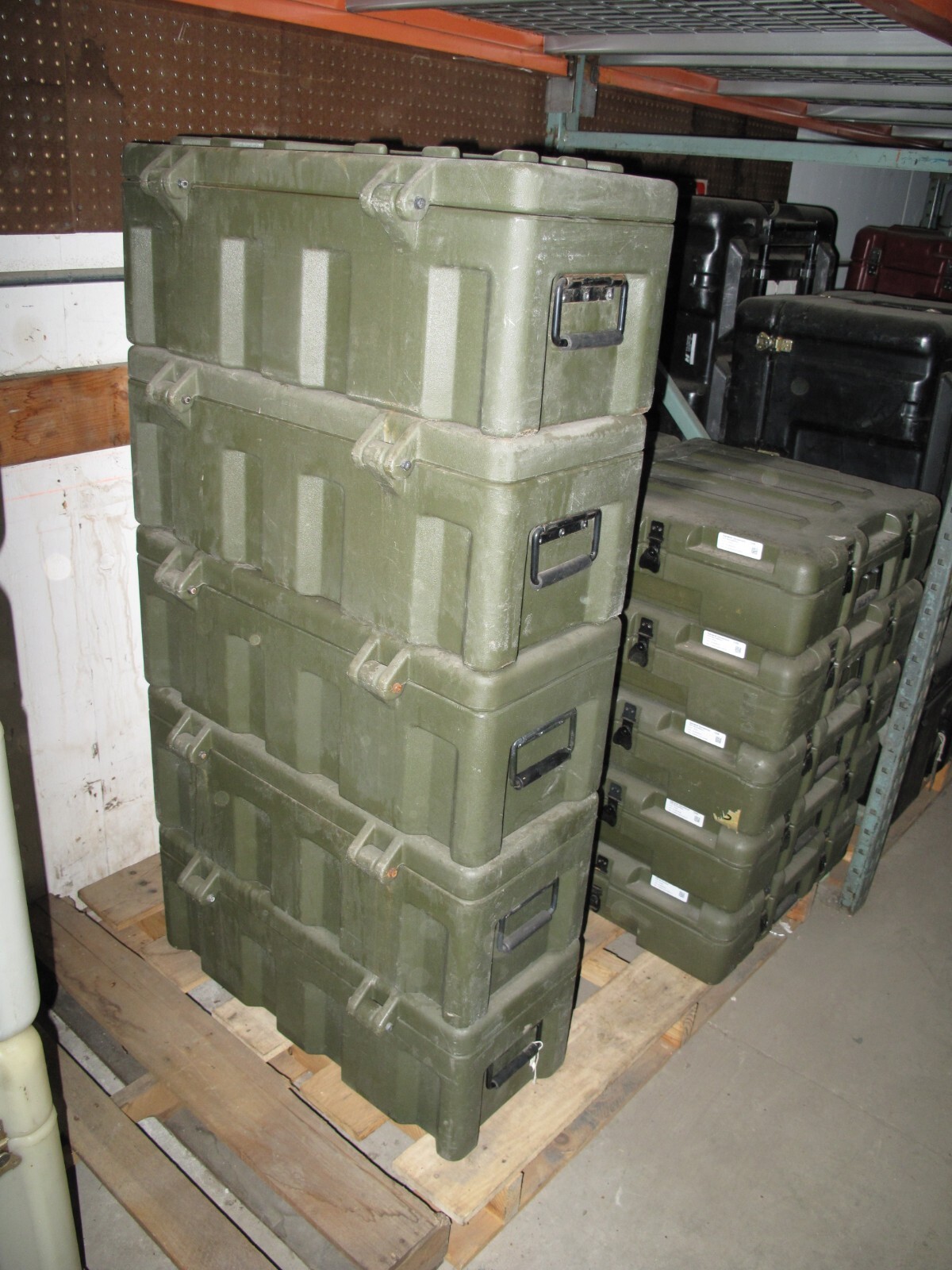 Hard Case Military Caisi Client Module 28x13x11 Hinged Lid