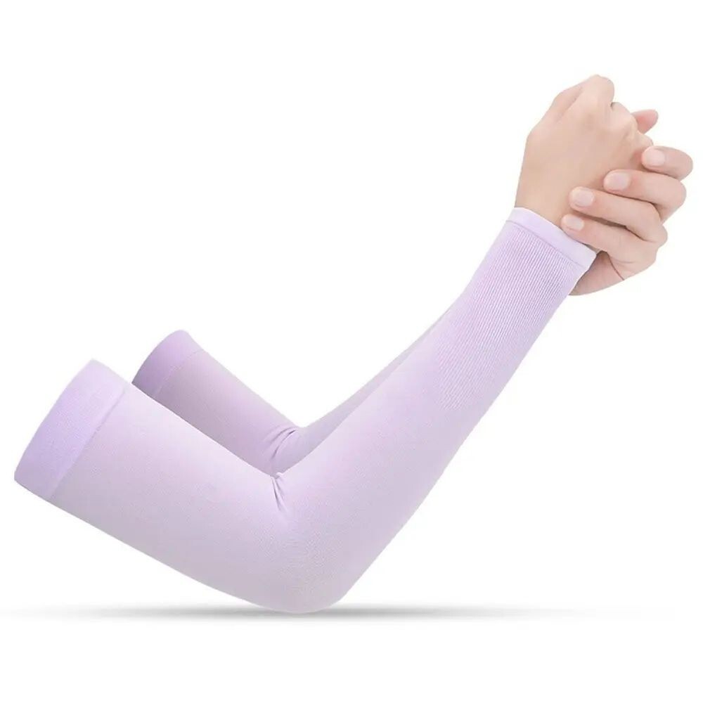 2Pcs Arm Sleeves – UV Protection, Cooling, Warm, Sports, Cycling, Running