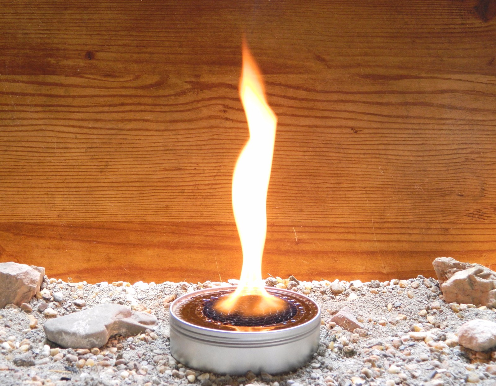 2-Hr Emergency Outdoor Survival Fire, Heat, & Light Buddy Burner + Wax Refill