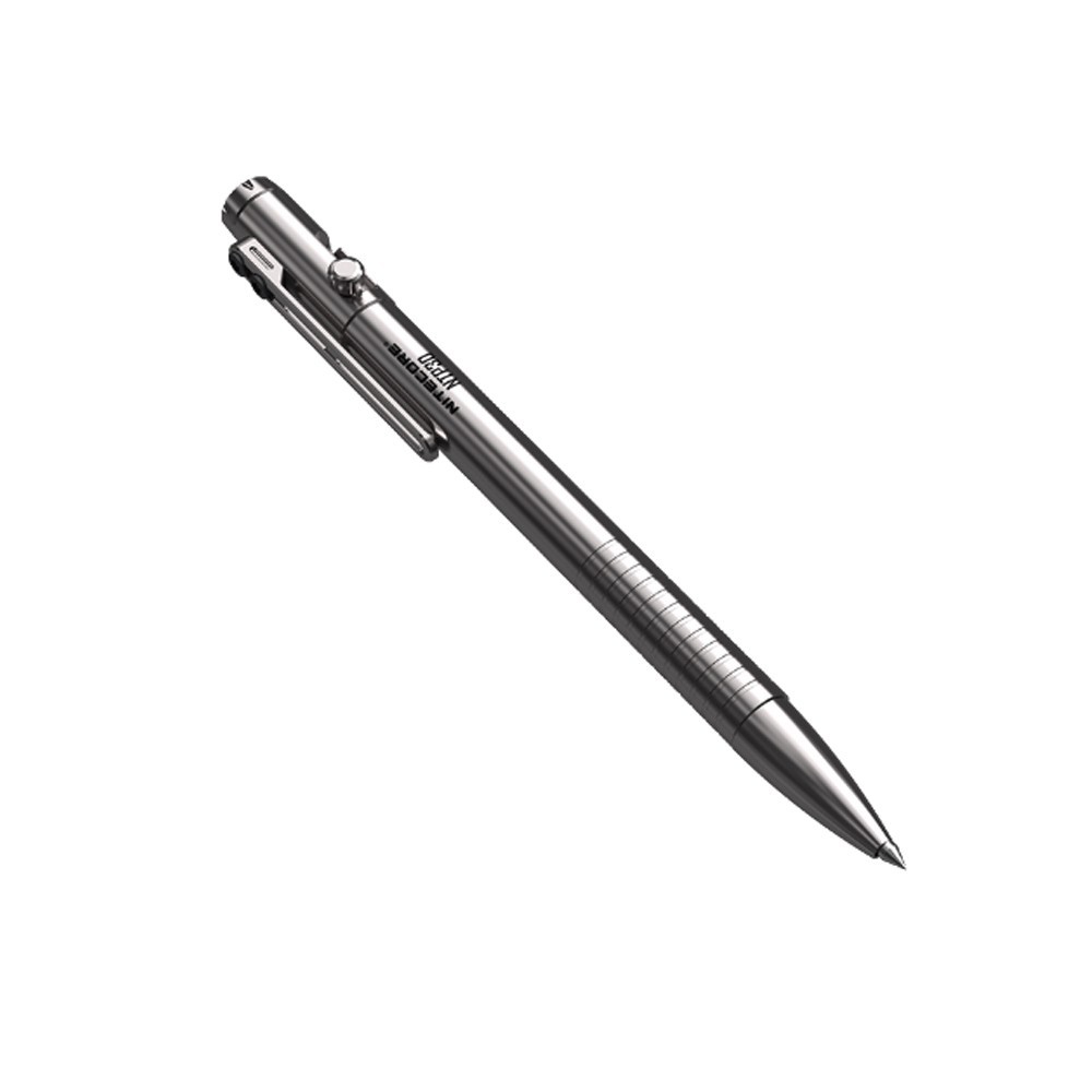 NITECORE NTP30 Tactical Pen Titanium Ti Bidirectional Bolt Action Glass Breaker