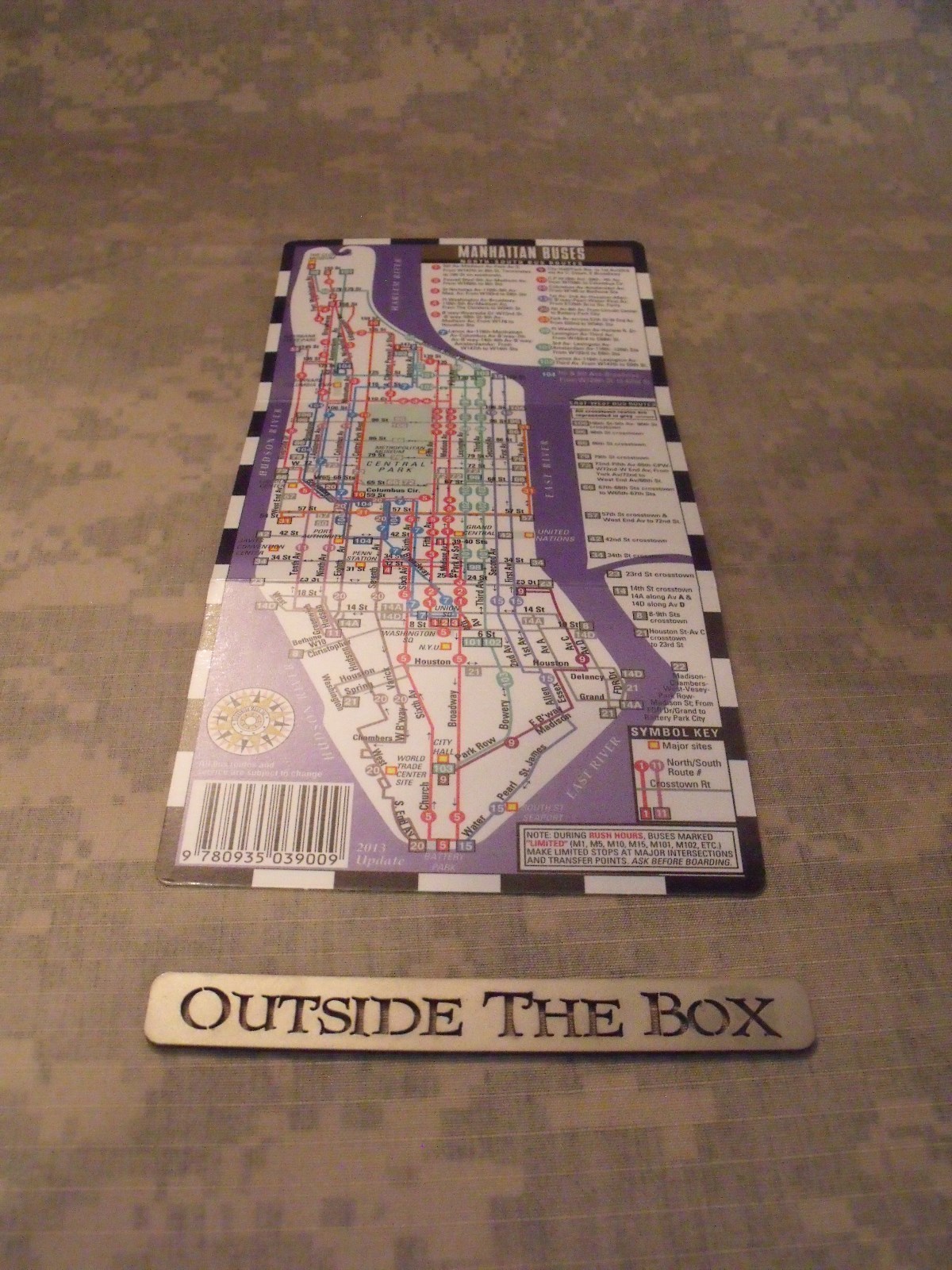 NEW! “Pocket Urban Survival Kit” Manhattan Map, Knife, Whistle, Compass & MORE