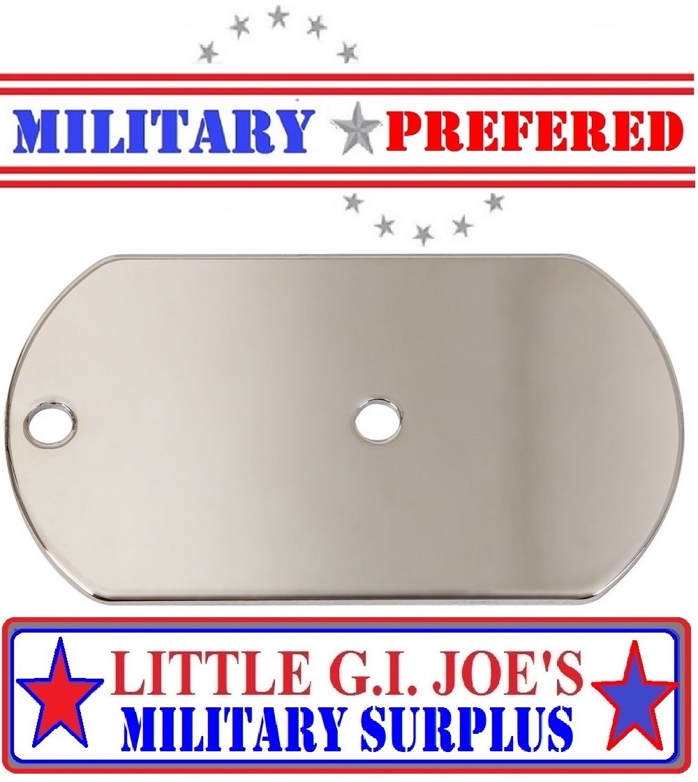 YOU GET (2) Military Dog Tag Survival Signal Mirror Rothco 8680 HOT SELLER!!