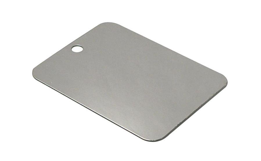 3″x 4″ Double Sided Stainless Steel Shatterproof Outdoor Signalling Mirror