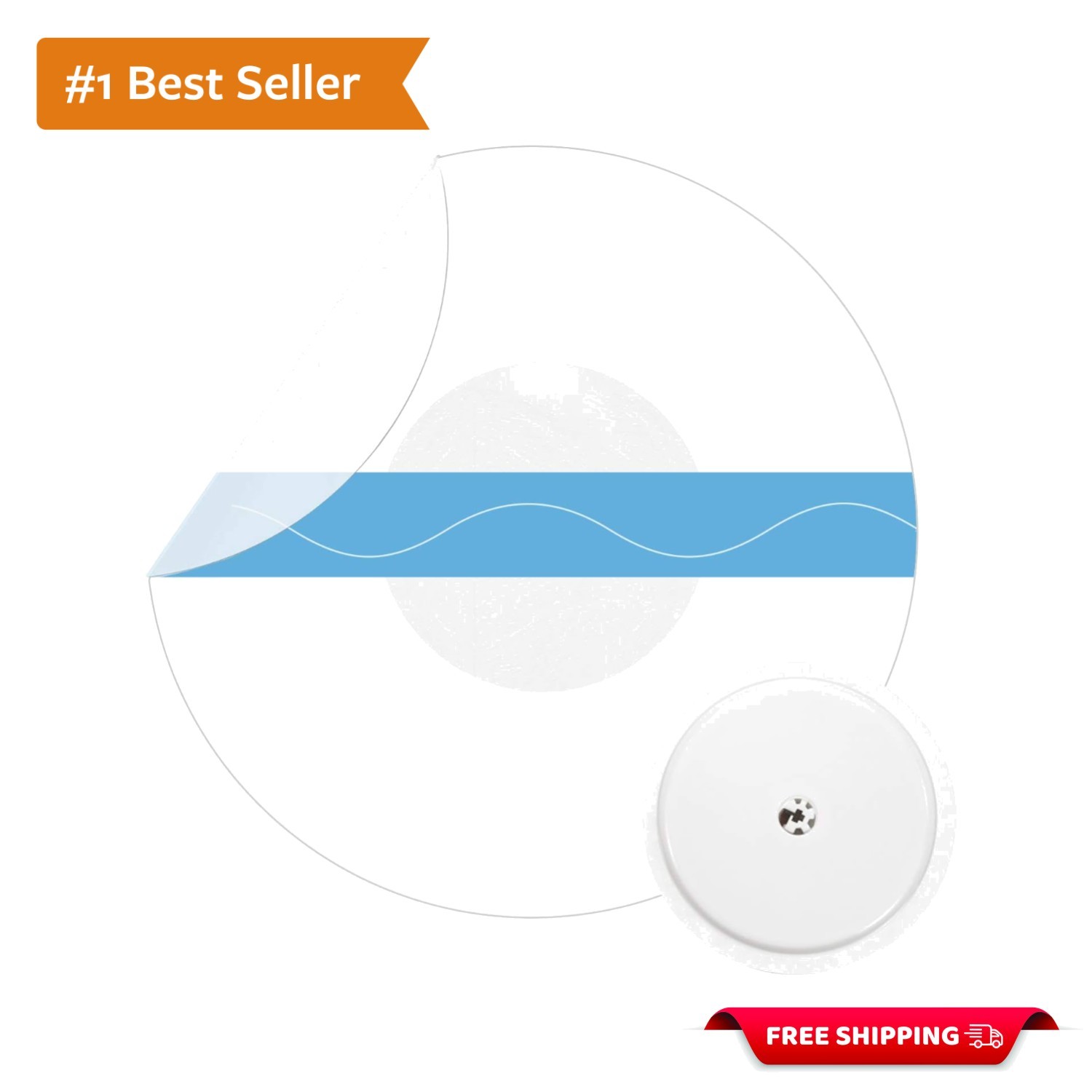 Breathable 40-Pack Libre Sensor Covers – No Glue in Center for 15-Day Protection