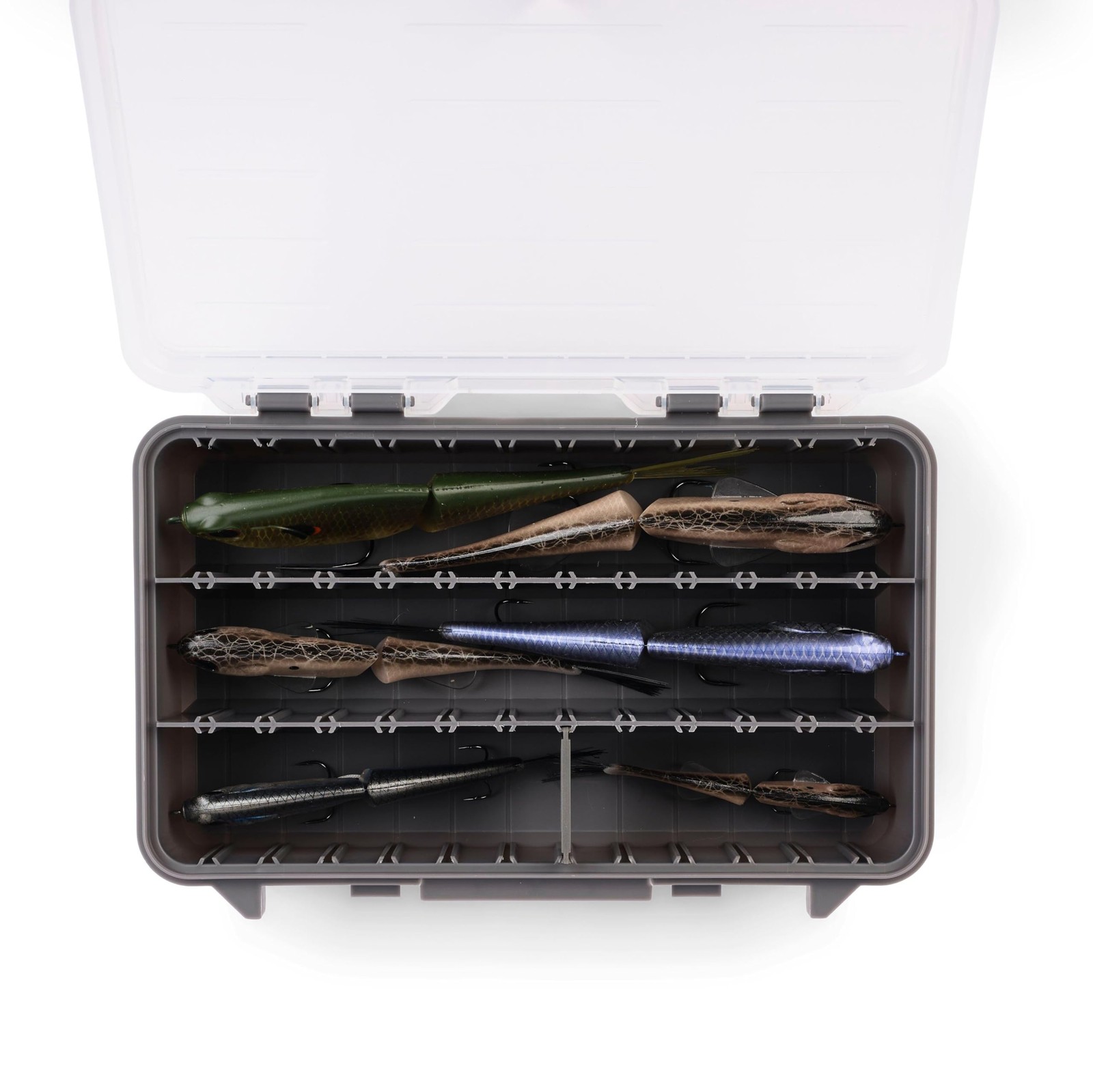 Plano StowAway 3600 Deep Stow Tackle Box with 3600 Deep, Clear