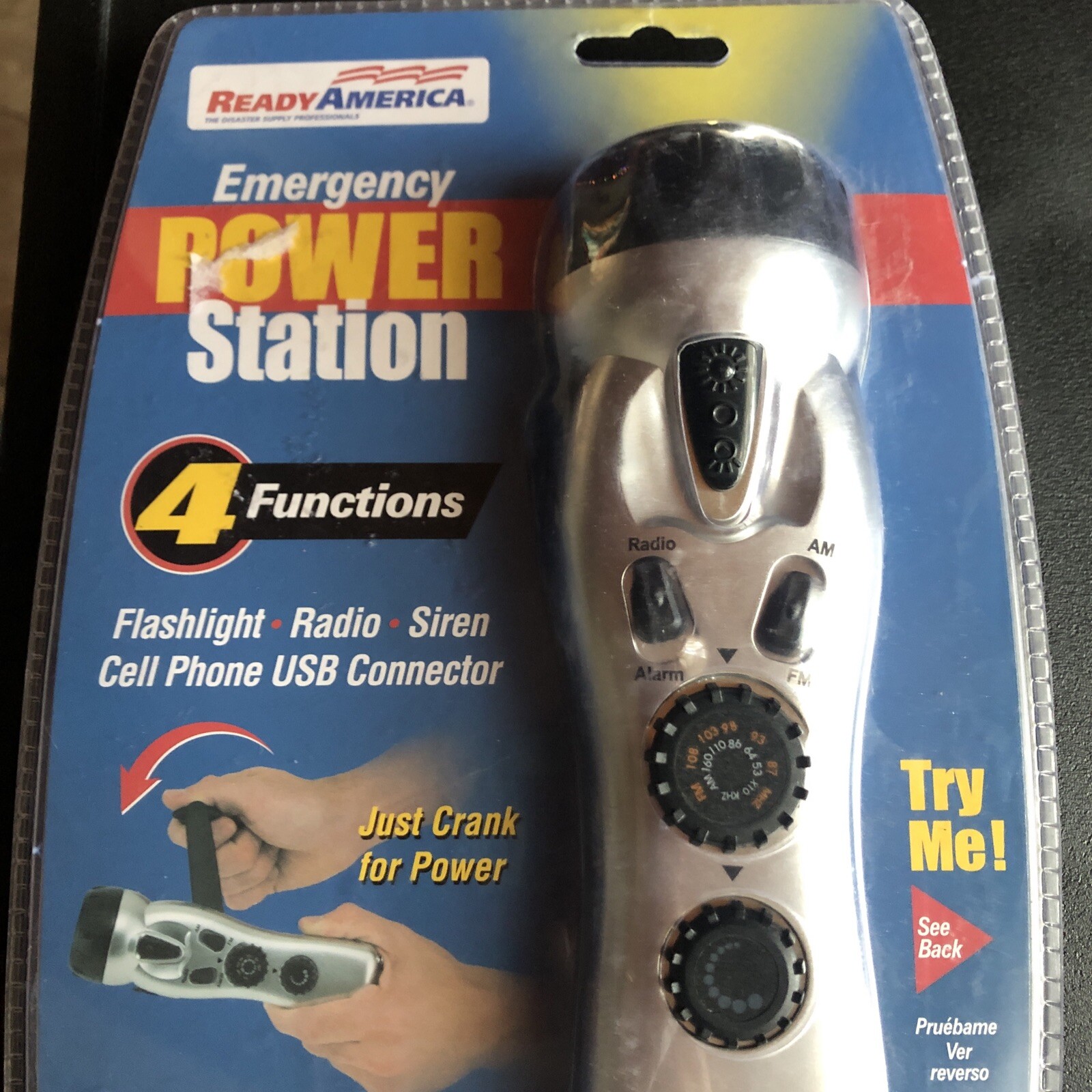 Ready America 70801 Emergency Power Station, 4 Function NEW!!