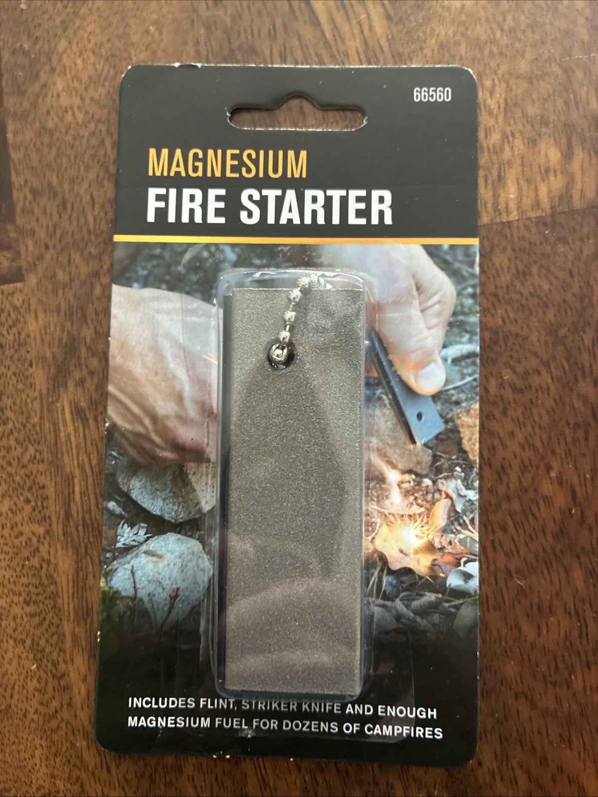 Magnesium WATERPROOF Flint Fire Starter Striker Camping Emergency Survival 🔥